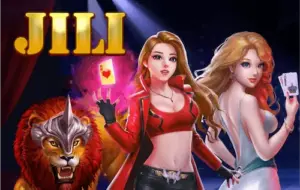 โลโก้ค่ายเกมสล็อต jili บน COLA555