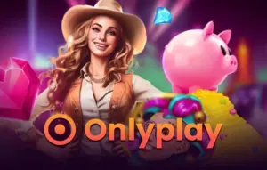 โลโก้ค่ายเกมสล็อต only-play บน COLA555